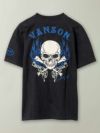 【VANSON】≪10着限定≫“スカルファイヤー”総刺繍Tシャツ〔別注:北海道・オンラインショップ限定カラー〕