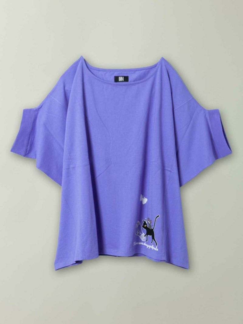 ＜予約＞【LiN】“ランプを手に入れた猫とねずみ”変形Tシャツ