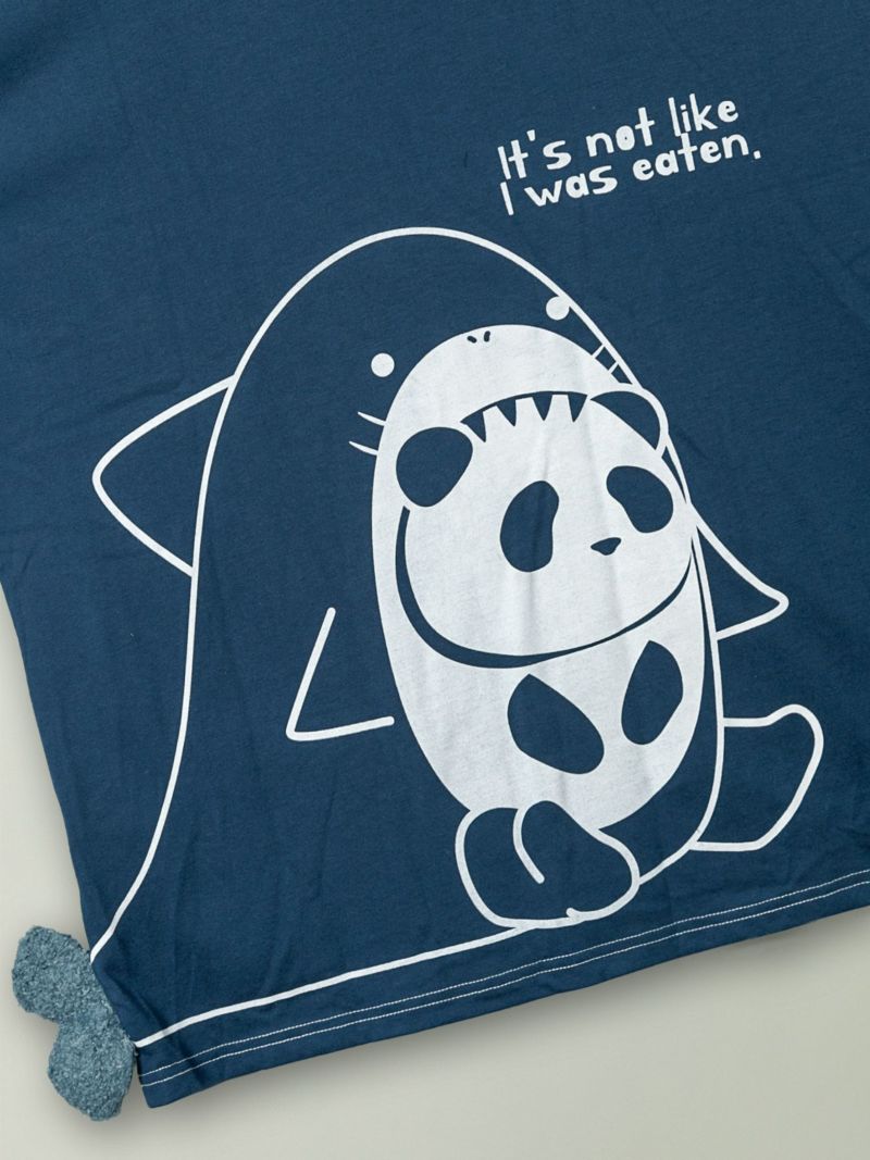 【PANDIESTA JAPAN】“着ぐるみサメパンダ”BIGシルエットTシャツ