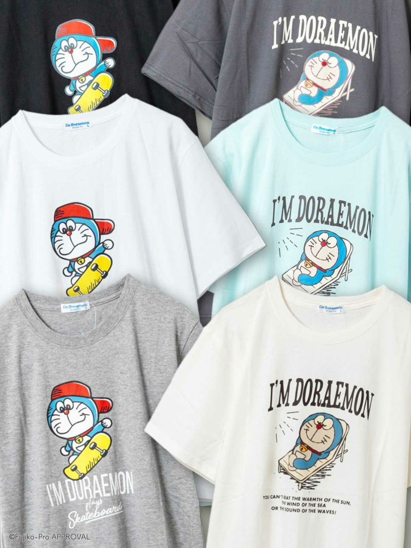 【ドラえもん】“I'm Doraemon”プリントTシャツ