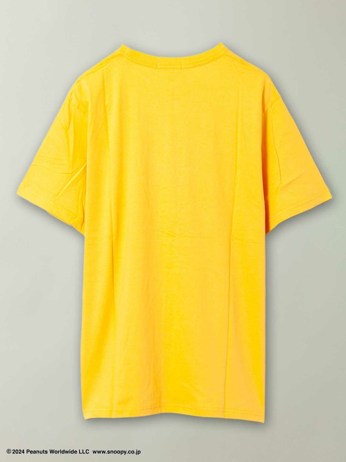 【PEANUTS】“スヌーピー”刺繍Tシャツ