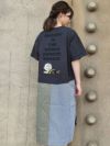 【JUICY×PEANUTS】≪100着限定≫“VINTAGE SNOOPY”デニム切替ワンピース〔別注〕