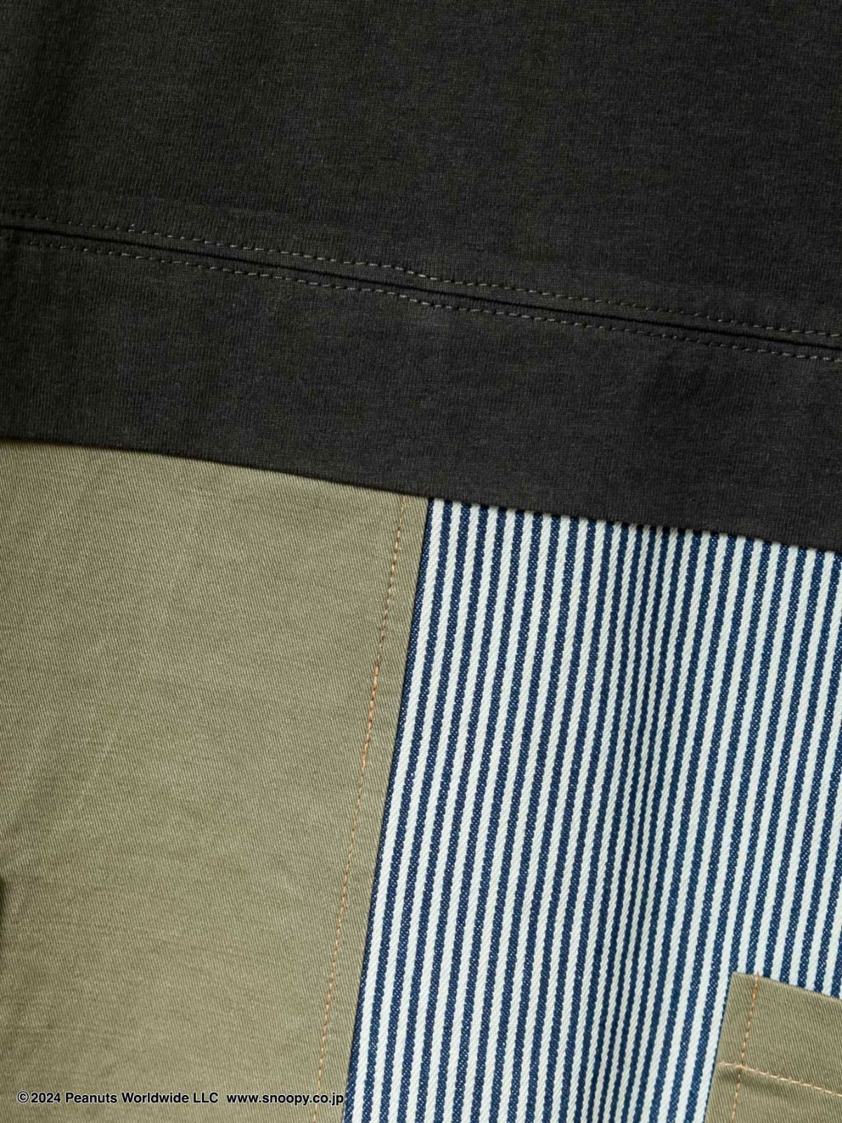 【JUICY×PEANUTS】≪100着限定≫“VINTAGE SNOOPY”デニム切替ワンピース〔別注〕