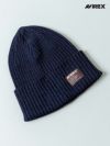 【AVIREX】INDIGO KNIT CAP