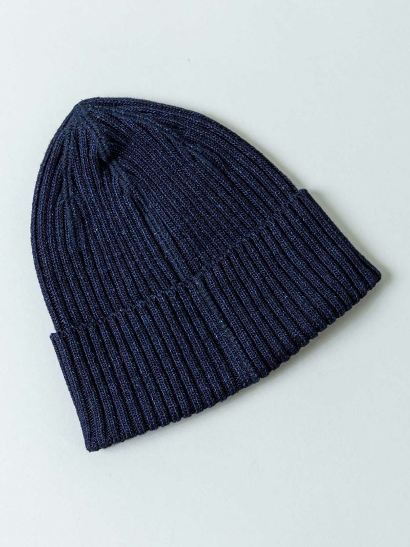 【AVIREX】INDIGO KNIT CAP