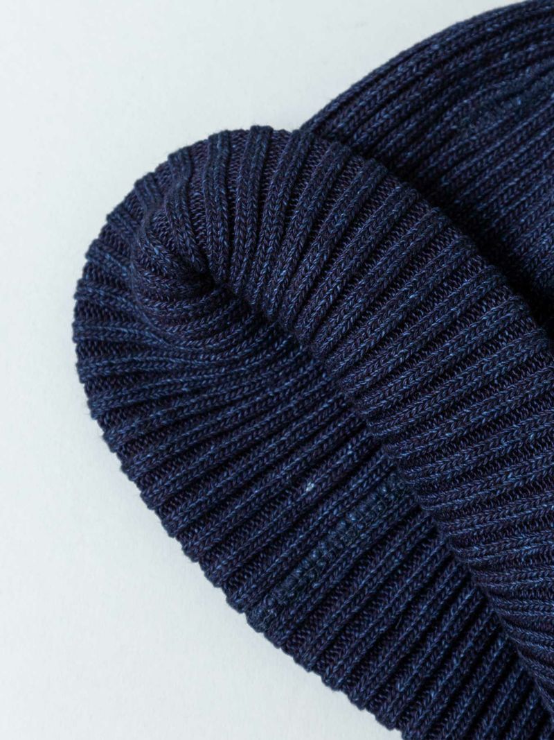 【AVIREX】INDIGO KNIT CAP