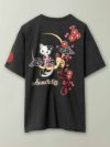 【SUMINEKO】“スミサクラ”刺繍入りTシャツ