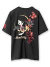 【SUMINEKO】“スミサクラ”刺繍入りTシャツ