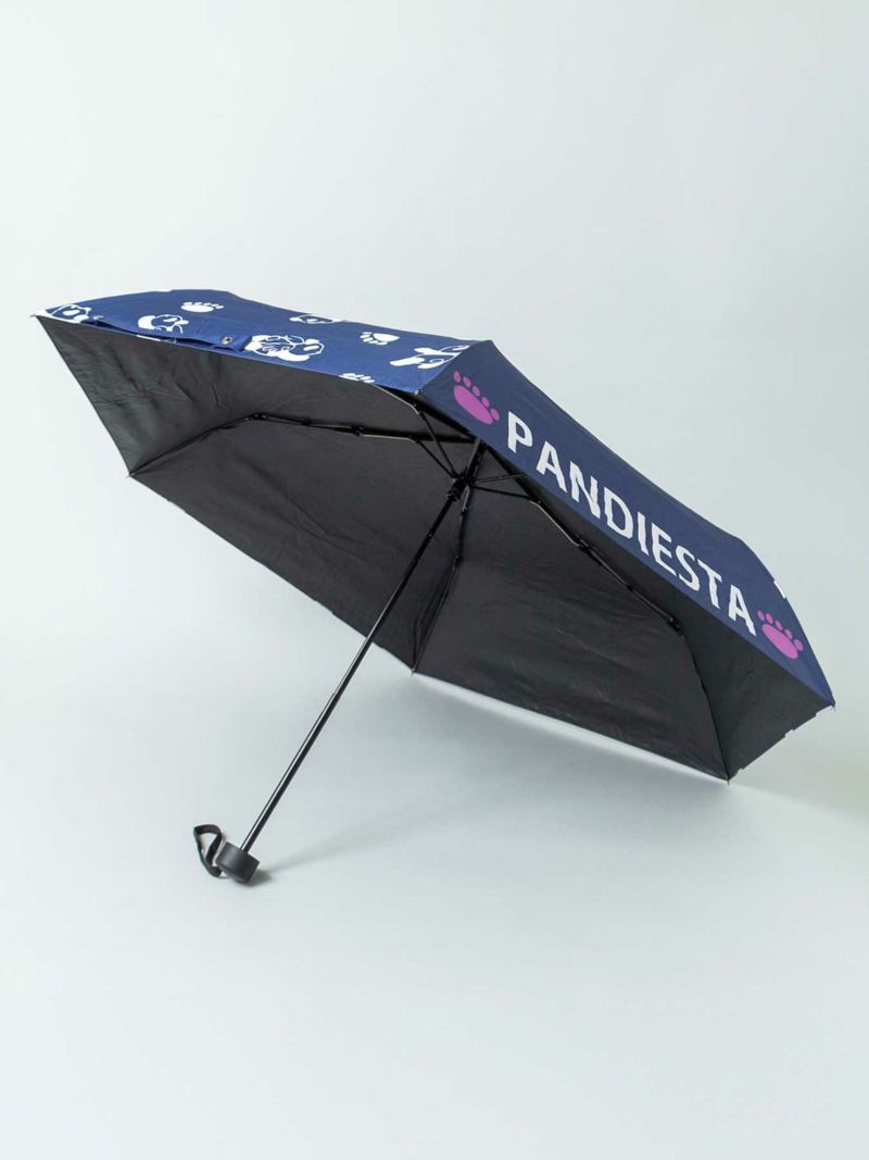【PANDIESTA JAPAN】“モノグラムパンダ”UVコート晴雨兼用 折りたたみ傘
