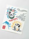 【にじゆら×PANDIESTA JAPAN】“風神雷神”注染手ぬぐい〔別注〕