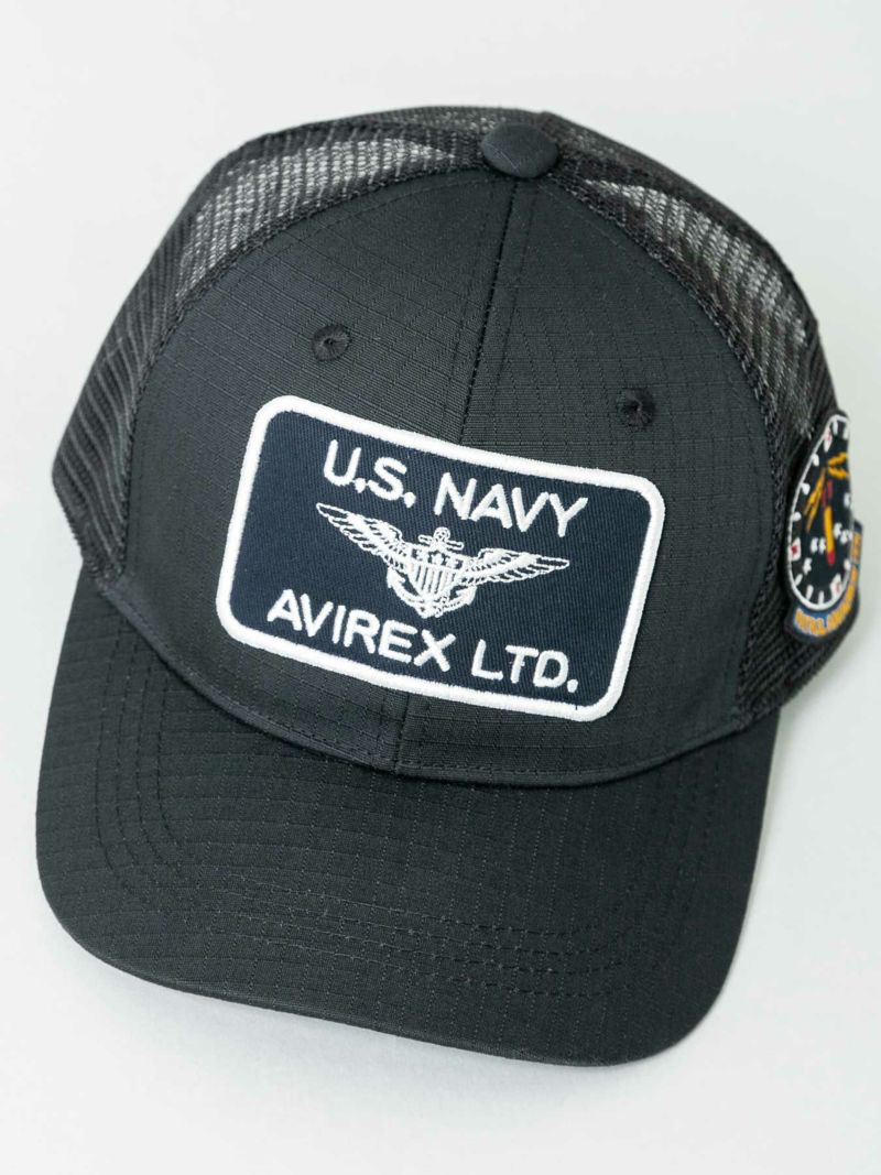 【AVIREX】“U.S.NAVY”MESH CAP