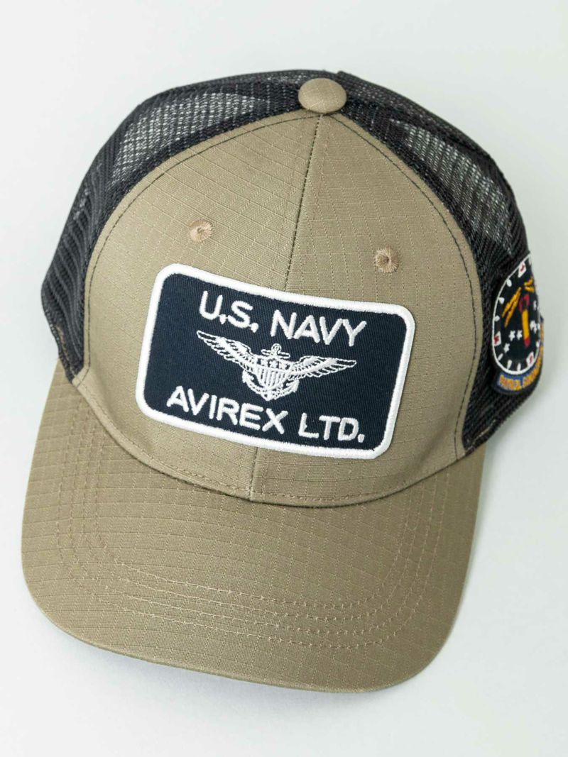 【AVIREX】“U.S.NAVY”MESH CAP