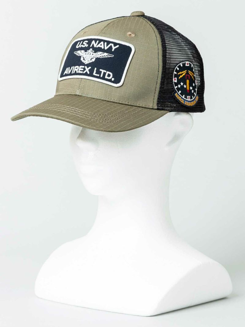 【AVIREX】“U.S.NAVY”MESH CAP