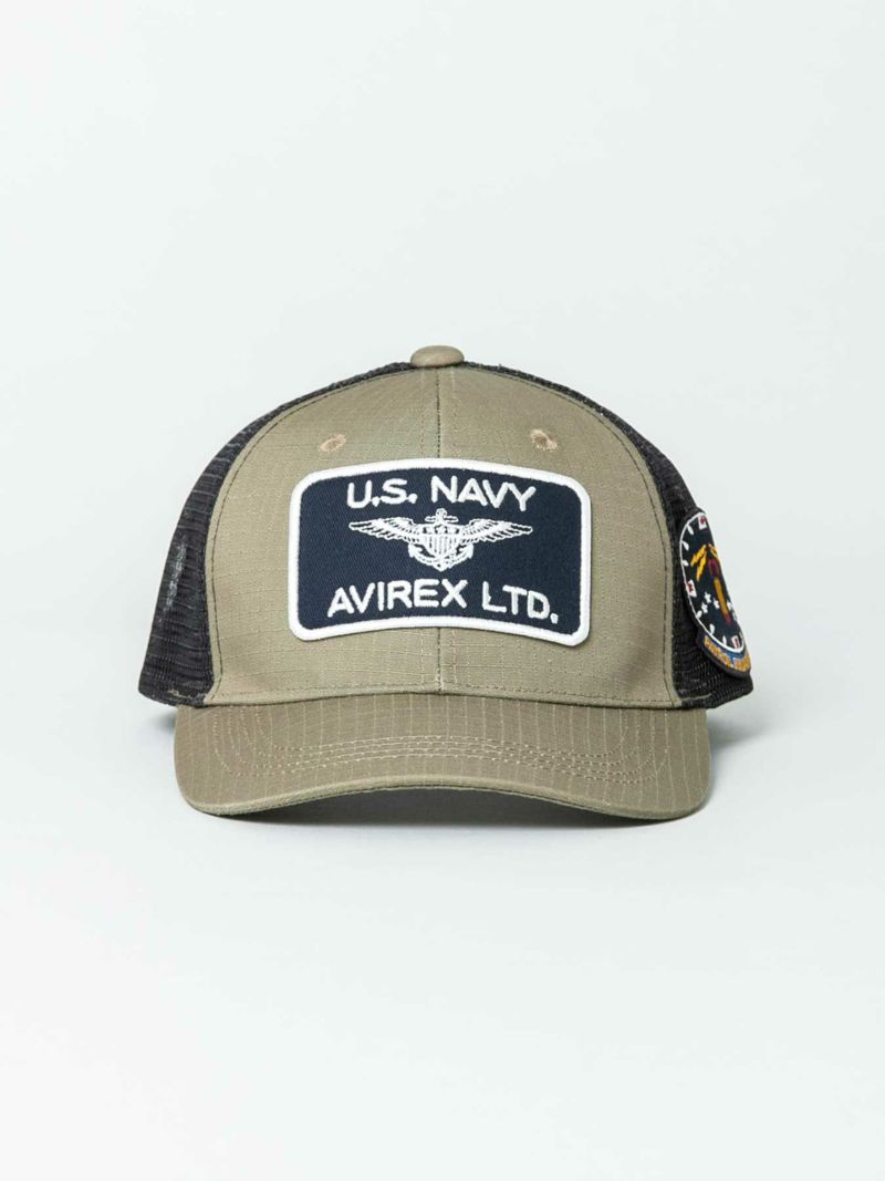 【AVIREX】“U.S.NAVY”MESH CAP
