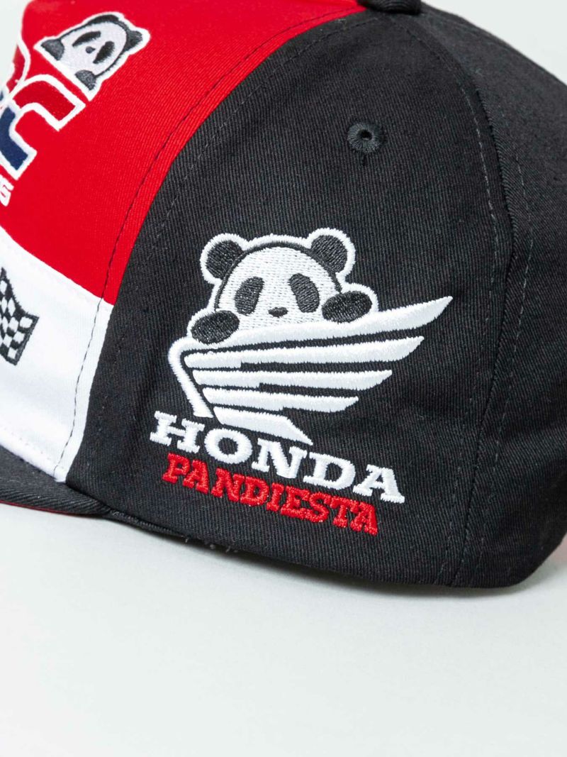 【HONDA×PANDIESTA JAPAN】“HRC”刺繍入りフラットキャップ2