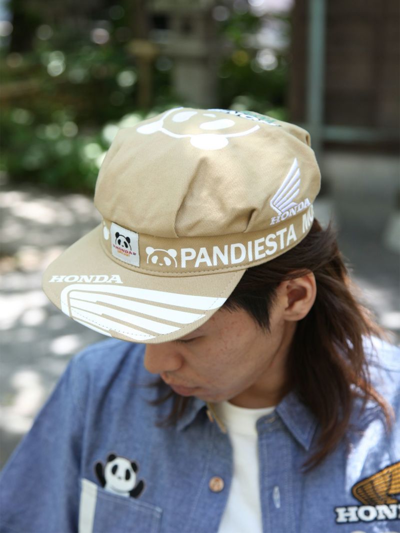 【HONDA×PANDIESTA JAPAN】キャスケット型ワークキャップ