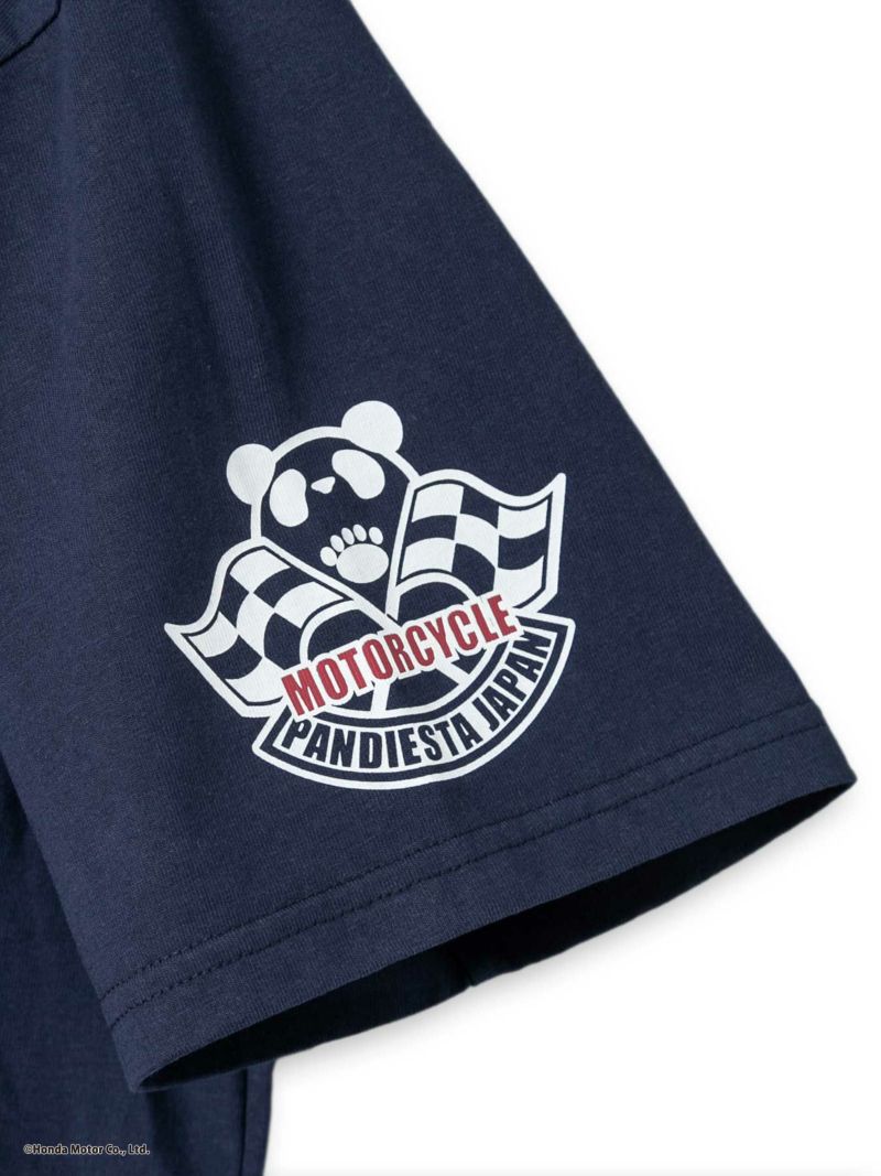 【HONDA×PANDIESTA JAPAN】“CB400FOUR TRICK RIDE”刺繍入りTシャツ