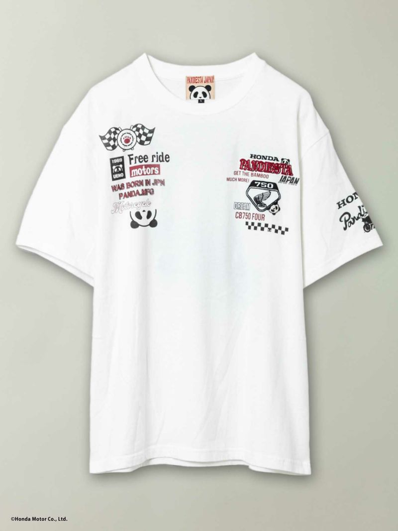 【HONDA×PANDIESTA JAPAN】“CB750FOUR RACERS DREAM”刺繍入りTシャツ