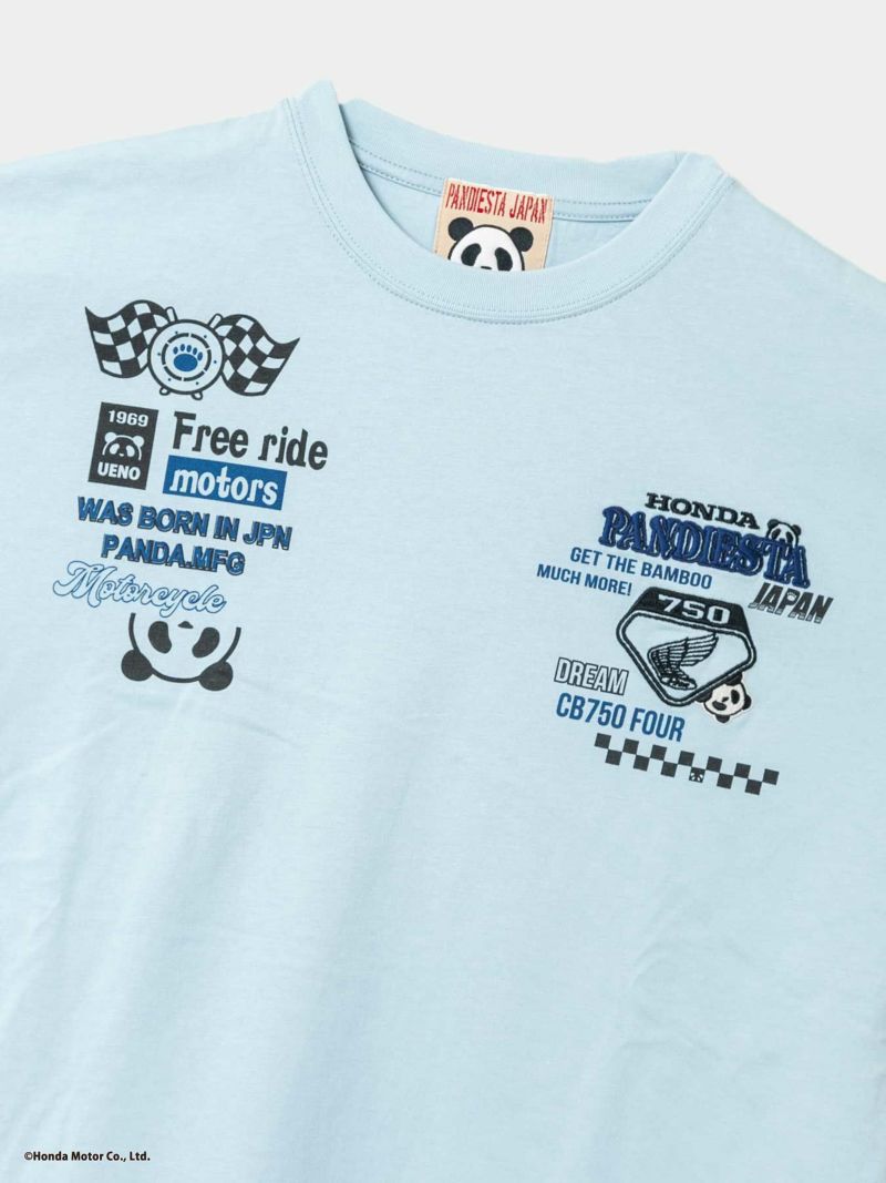 【HONDA×PANDIESTA JAPAN】“CB750FOUR RACERS DREAM”刺繍入りTシャツ