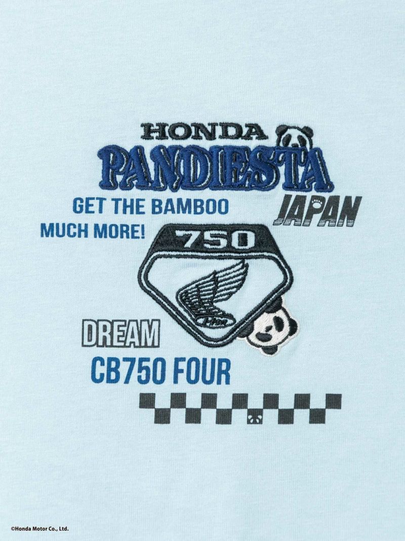 【HONDA×PANDIESTA JAPAN】“CB750FOUR RACERS DREAM”刺繍入りTシャツ