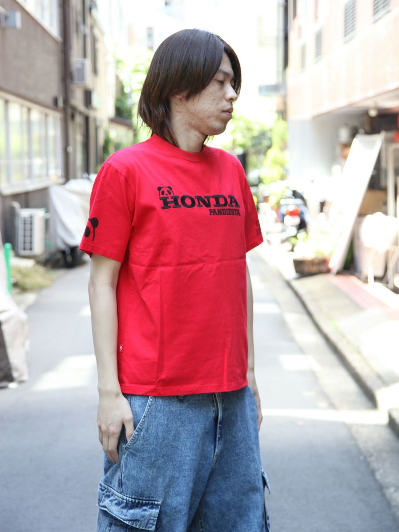 【HONDA×PANDIESTA JAPAN】“WING SAGARA”刺繍入りTシャツ