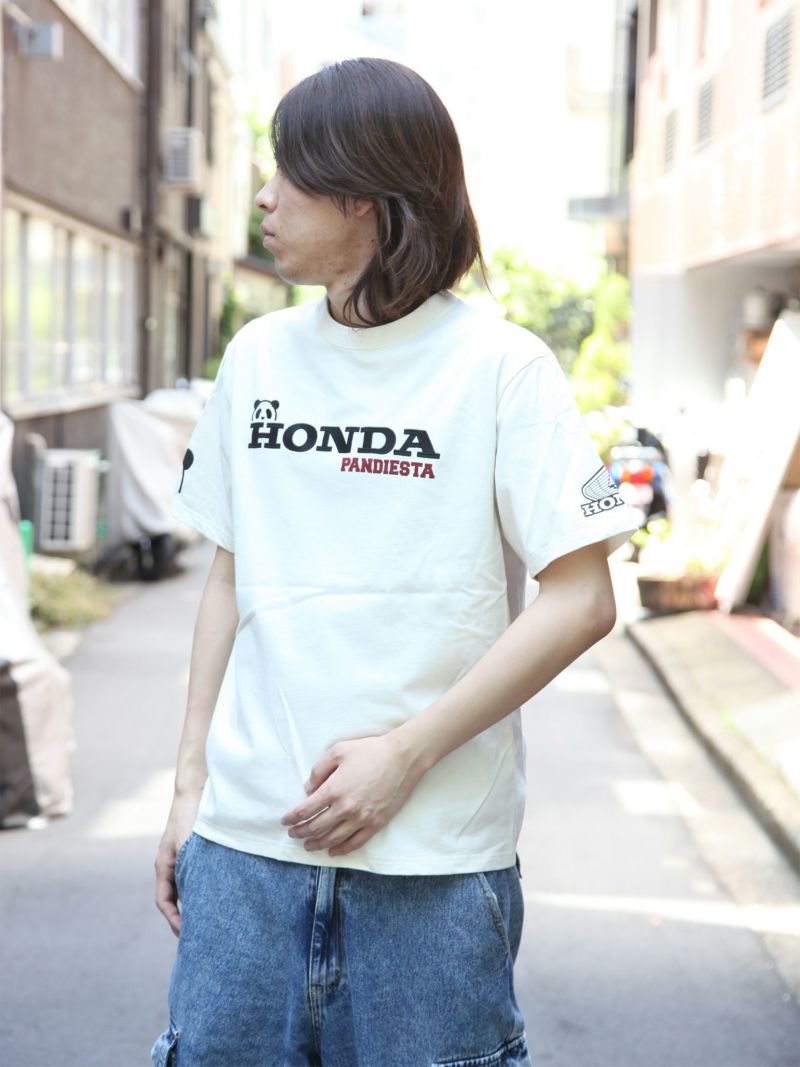 【HONDA×PANDIESTA JAPAN】“WING SAGARA”刺繍入りTシャツ