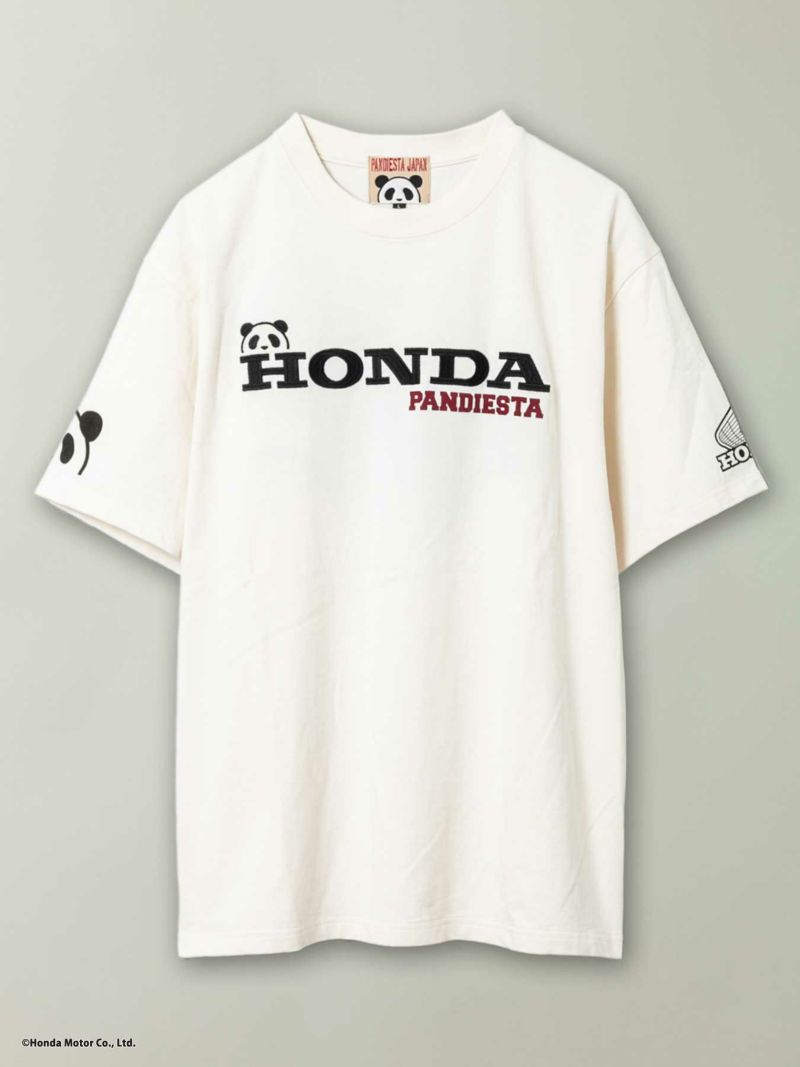 【HONDA×PANDIESTA JAPAN】“WING SAGARA”刺繍入りTシャツ