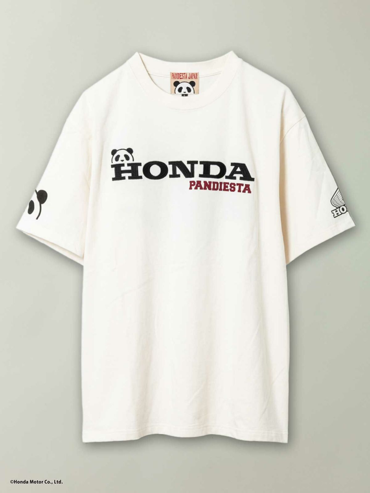 【HONDA×PANDIESTA JAPAN】“WING SAGARA”刺繍入りTシャツ