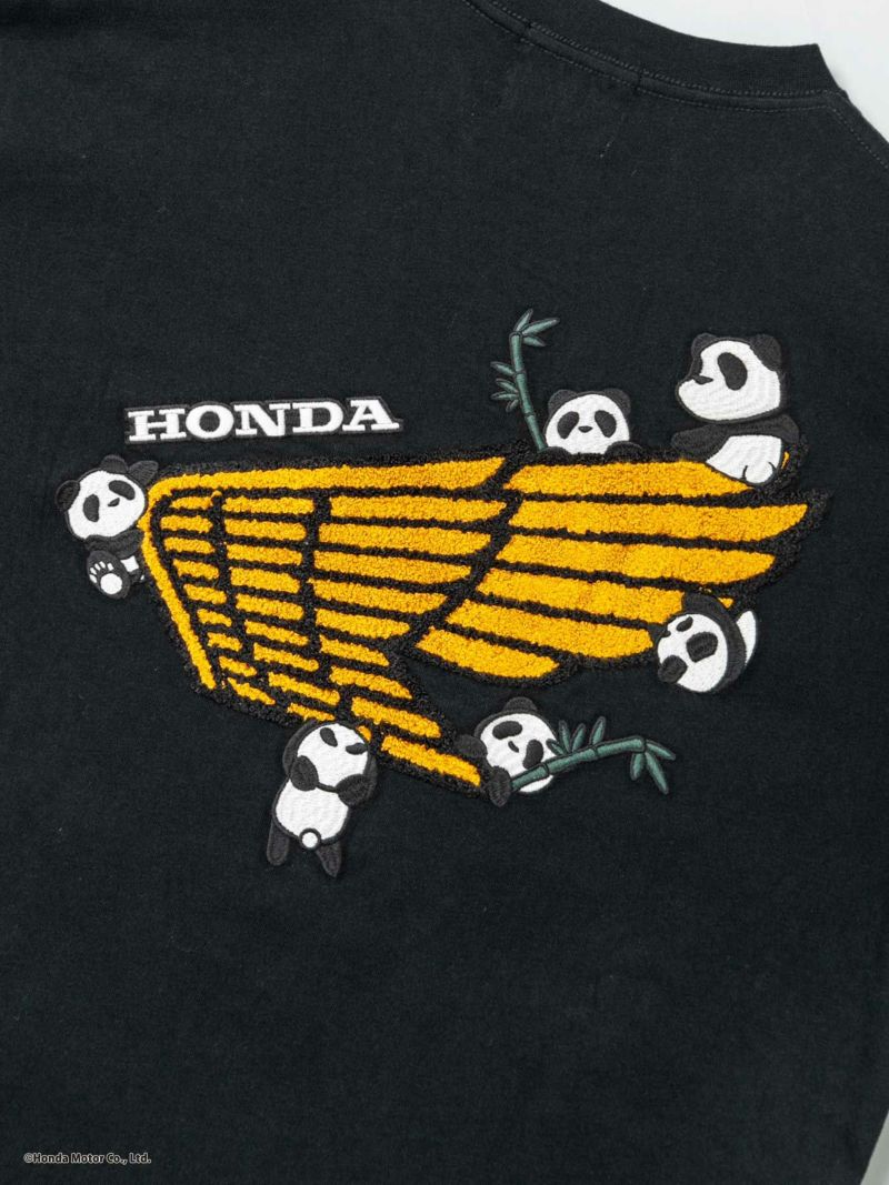 【HONDA×PANDIESTA JAPAN】“WING SAGARA”刺繍入りTシャツ