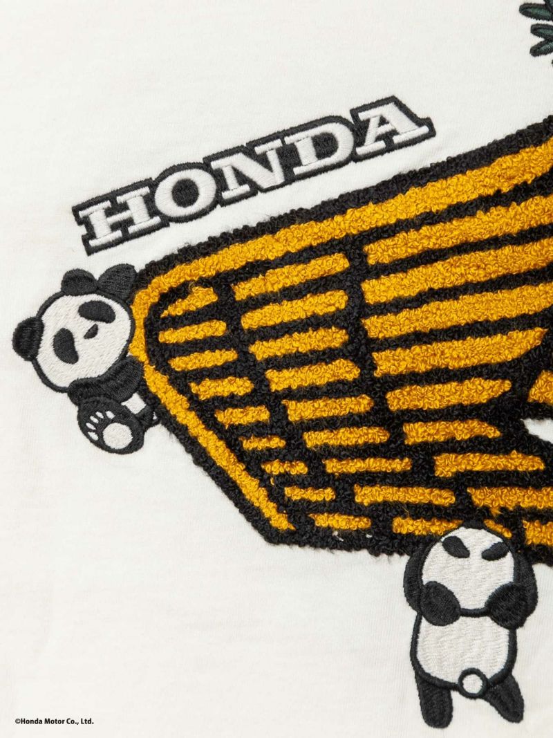 【HONDA×PANDIESTA JAPAN】“WING SAGARA”刺繍入りTシャツ