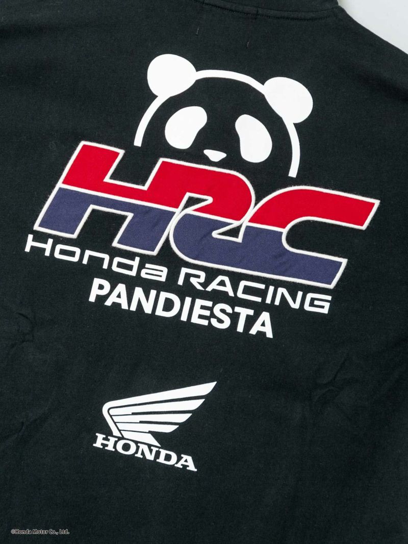 【HONDA×PANDIESTA JAPAN】“HRC”刺繍入りポロシャツ