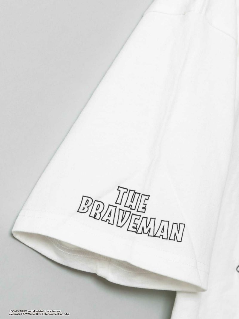 【The BRAVE-MAN×LOONEY TUNES】“BLACK TWEETY”刺繍入りTシャツ〔別注〕