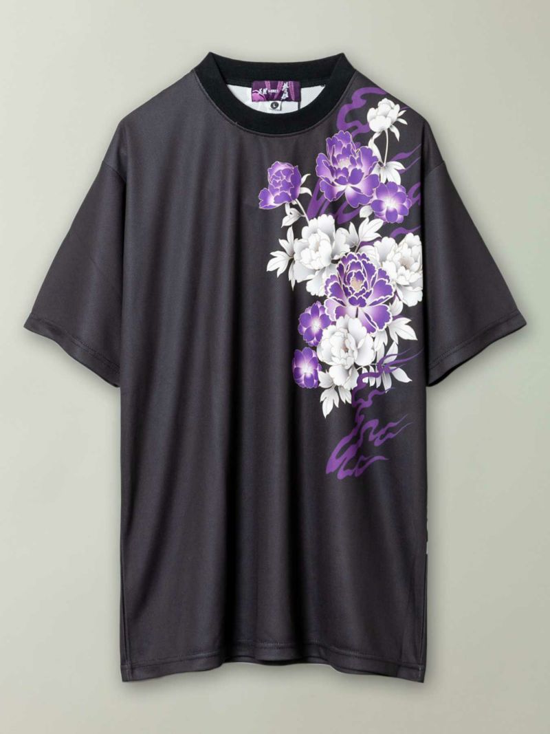 【抜刀娘 -美麗-】“一華＆結愛：女の戦”昇華転写プリントTシャツ