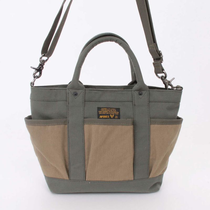 【AVIREX】“TOPGUN2”GARDENING TOTE BAG AVX3526K