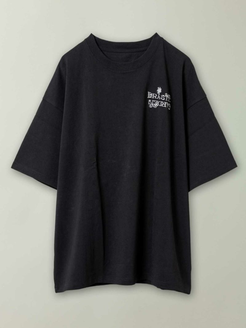 【DRASTIC GARDEN】“火炎の菊”総刺繍Tシャツ