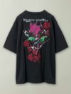 【DRASTIC GARDEN】“稲妻の薔薇”総刺繍Tシャツ