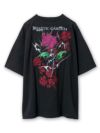 【DRASTIC GARDEN】“稲妻の薔薇”総刺繍Tシャツ