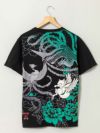 【今昔 -KON-JAKU-】“鳳凰狐”刺繍入りTシャツ