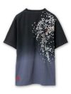 【絡繰魂】“枝垂れ桜”総刺繍 段染めグラデーションTシャツ