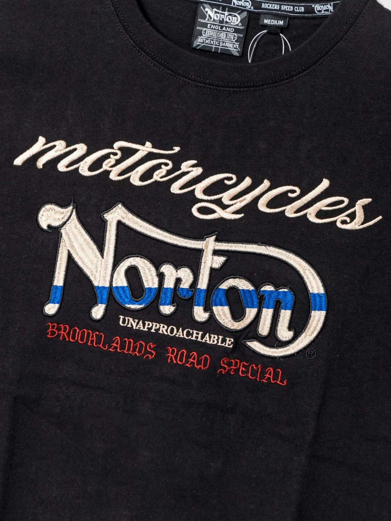 【Norton】ネイティブカラー刺繍Tシャツ