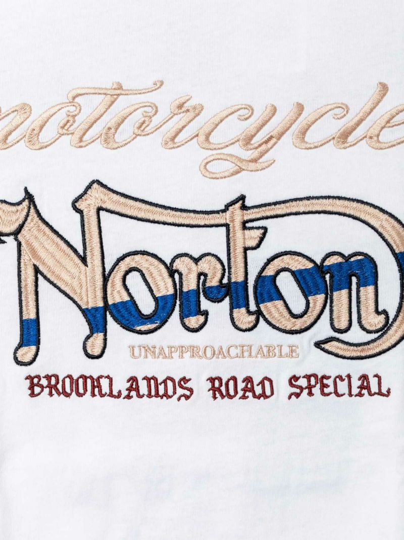 【Norton】ネイティブカラー刺繍Tシャツ