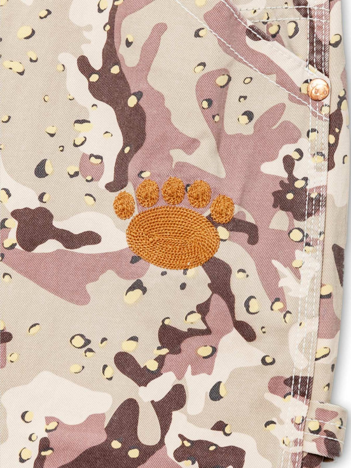 【PANDIESTA JAPAN】熊猫謹製 ワイドペインターパンツ