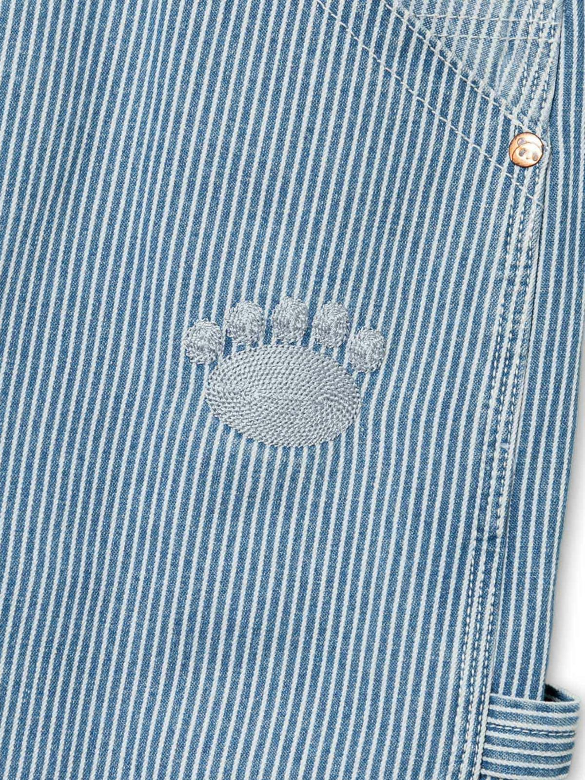 【PANDIESTA JAPAN】熊猫謹製 ワイドペインターパンツ