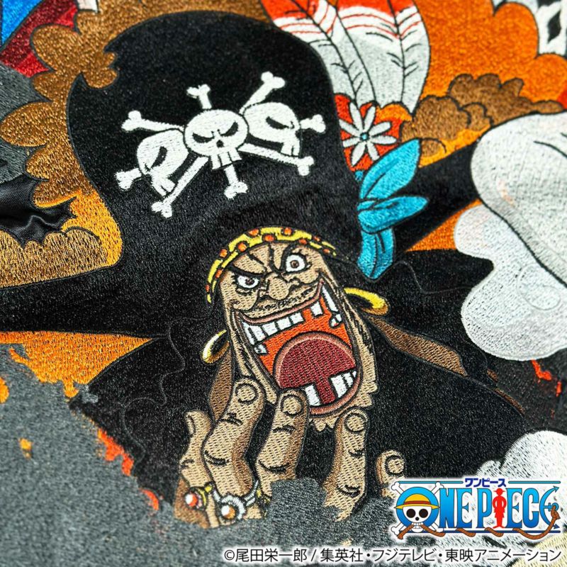 【絡繰魂・粋×ONE PIECE】四皇リバーシブルスカジャン