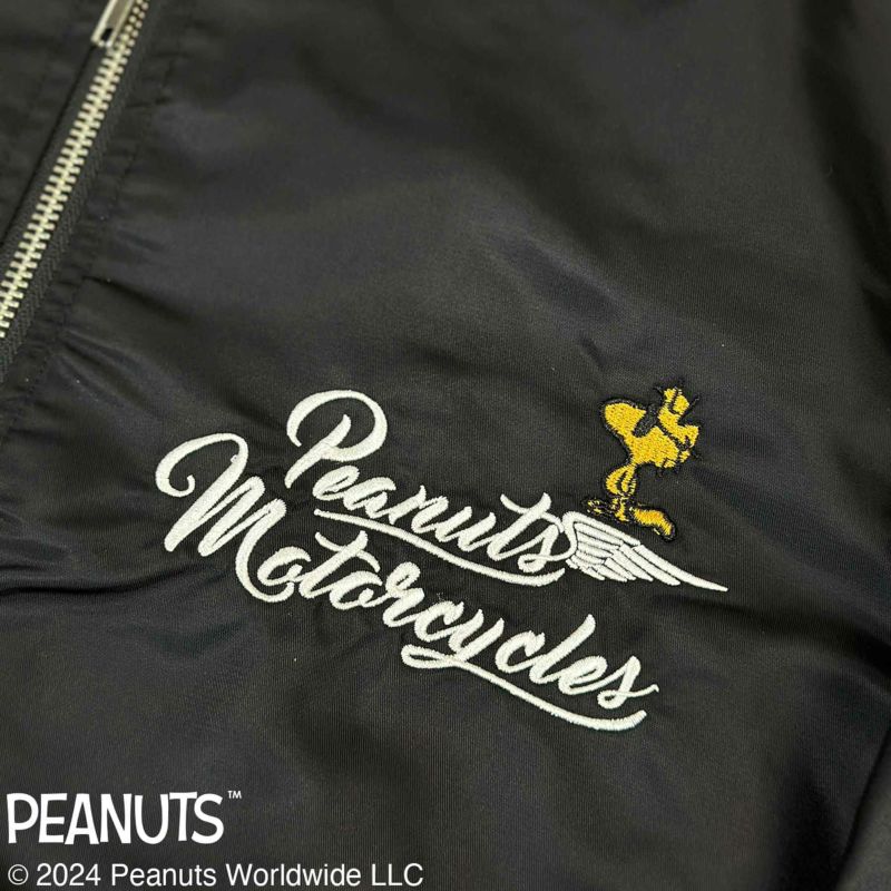 【FLAGSTAFF×PEANUTS】SNOOPY MOTORCYCLE MA-1