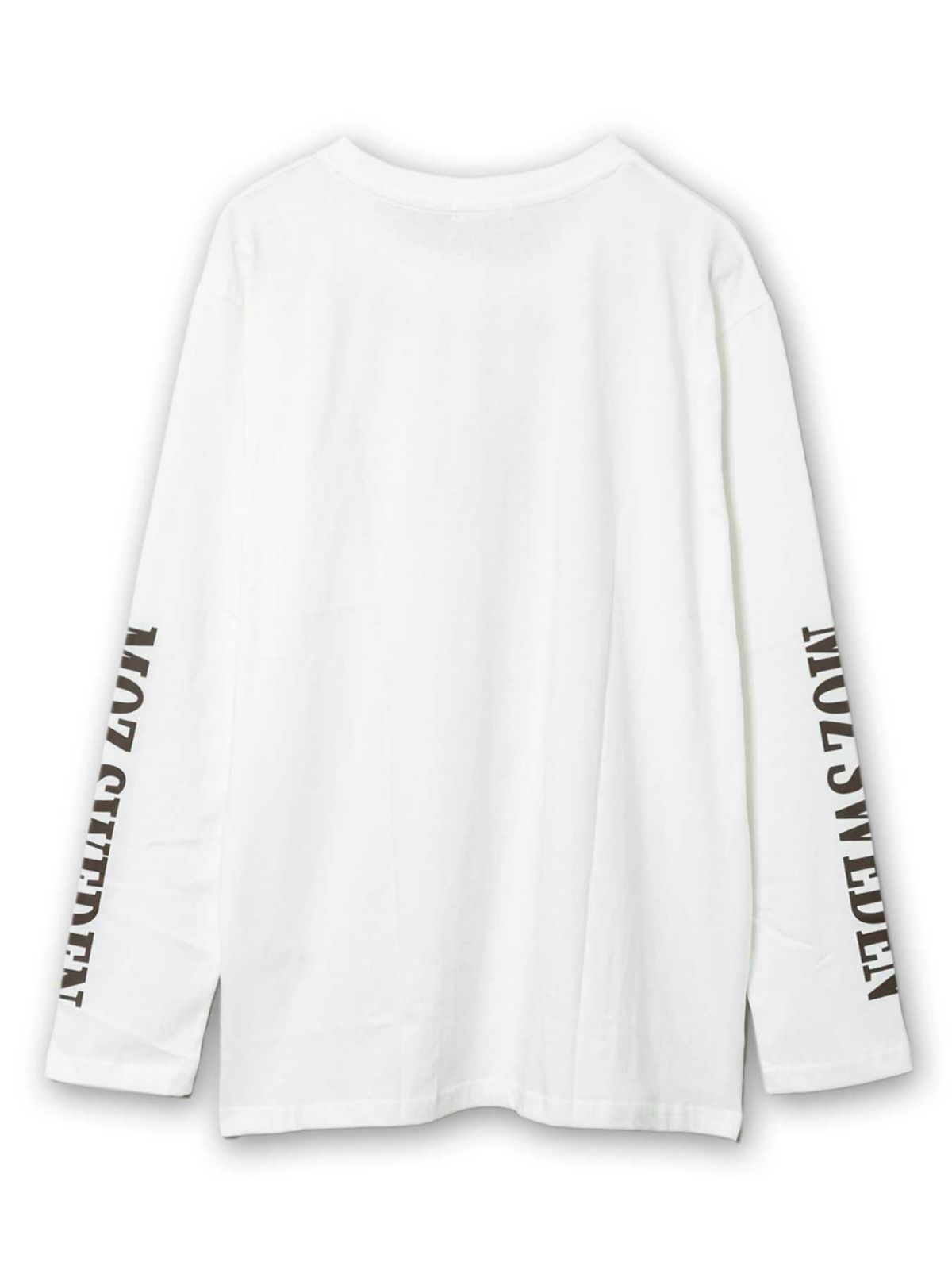 【moz】エルク刺繍入り リアルレイヤードロンT〔別注〕