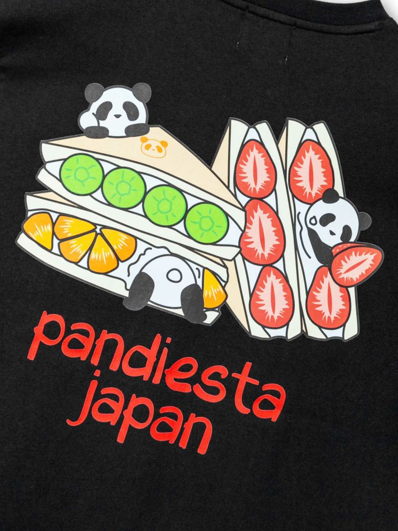 【PANDIESTA JAPAN】“フルーツ＆パンダサンド”プリントロンT