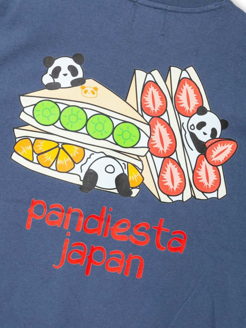 【PANDIESTA JAPAN】“フルーツ＆パンダサンド”プリントロンT