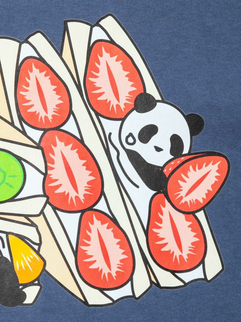 【PANDIESTA JAPAN】“フルーツ＆パンダサンド”プリントロンT