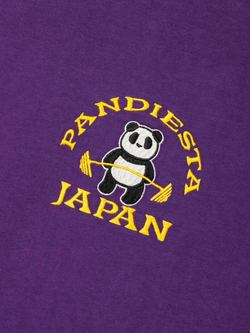 【PANDIESTA JAPAN】“パンディエスタGYM”刺繍入りロンT